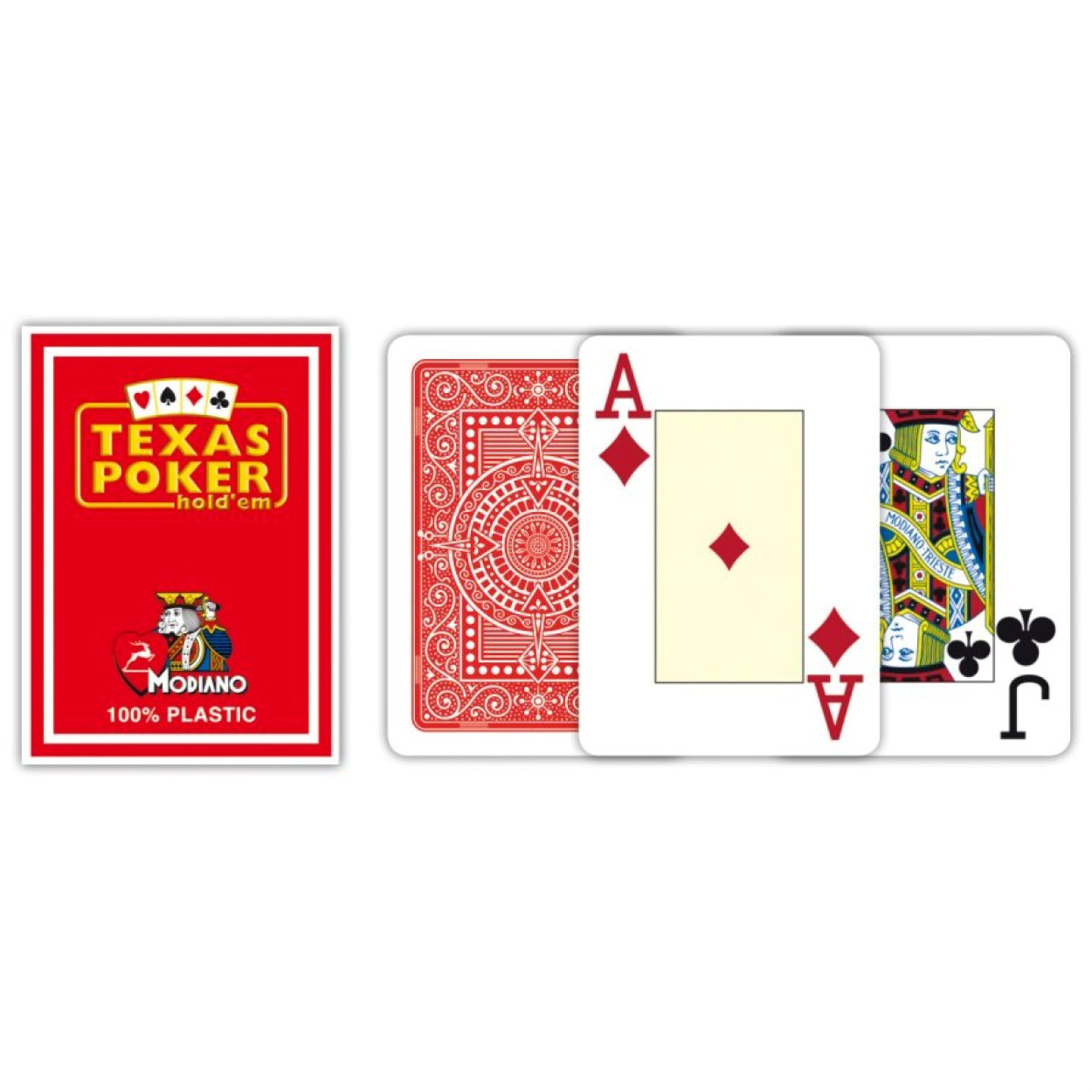 TEXAS POKER 2J ROSSO 300546 40594