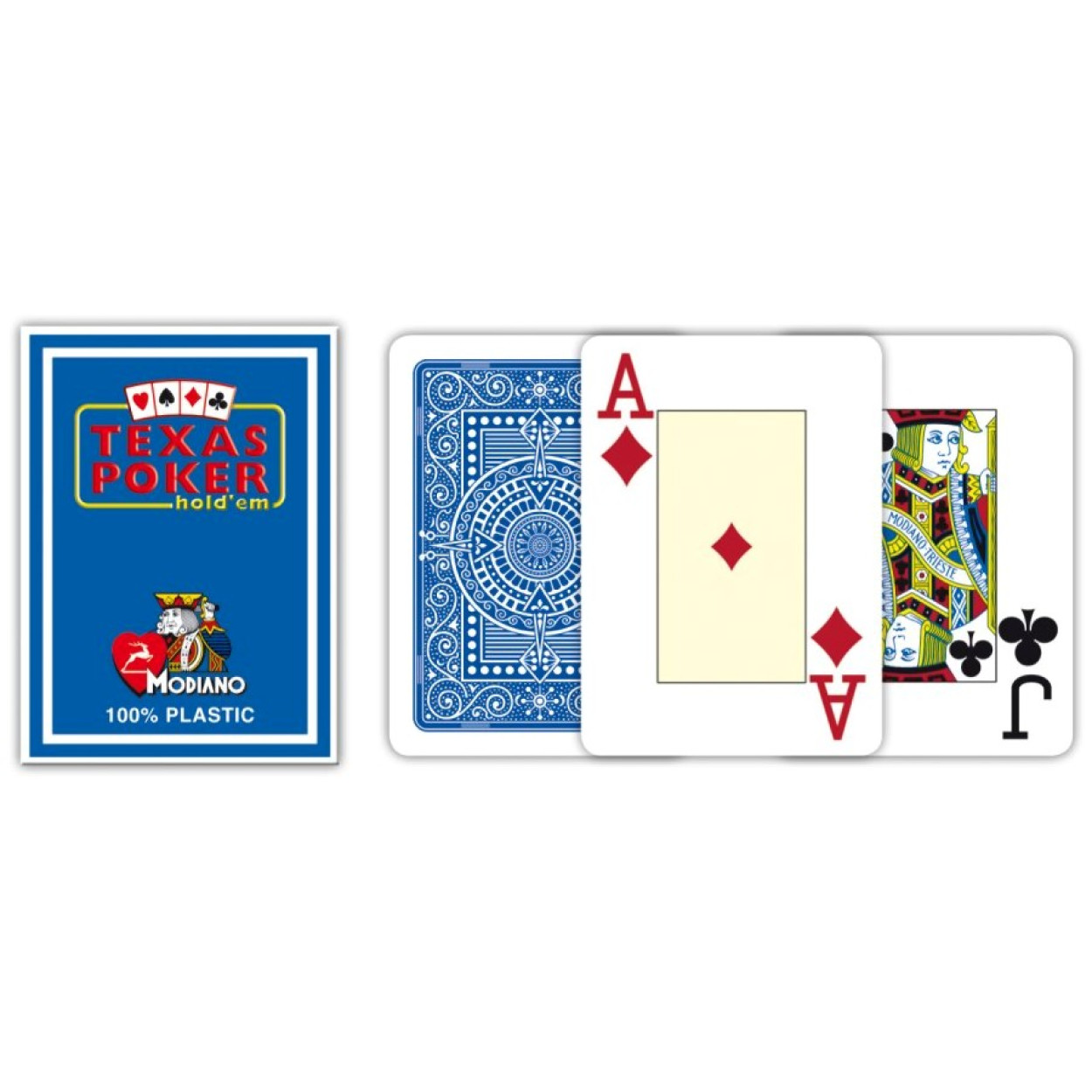 TEXAS POKER 2J BLU 300545 40594