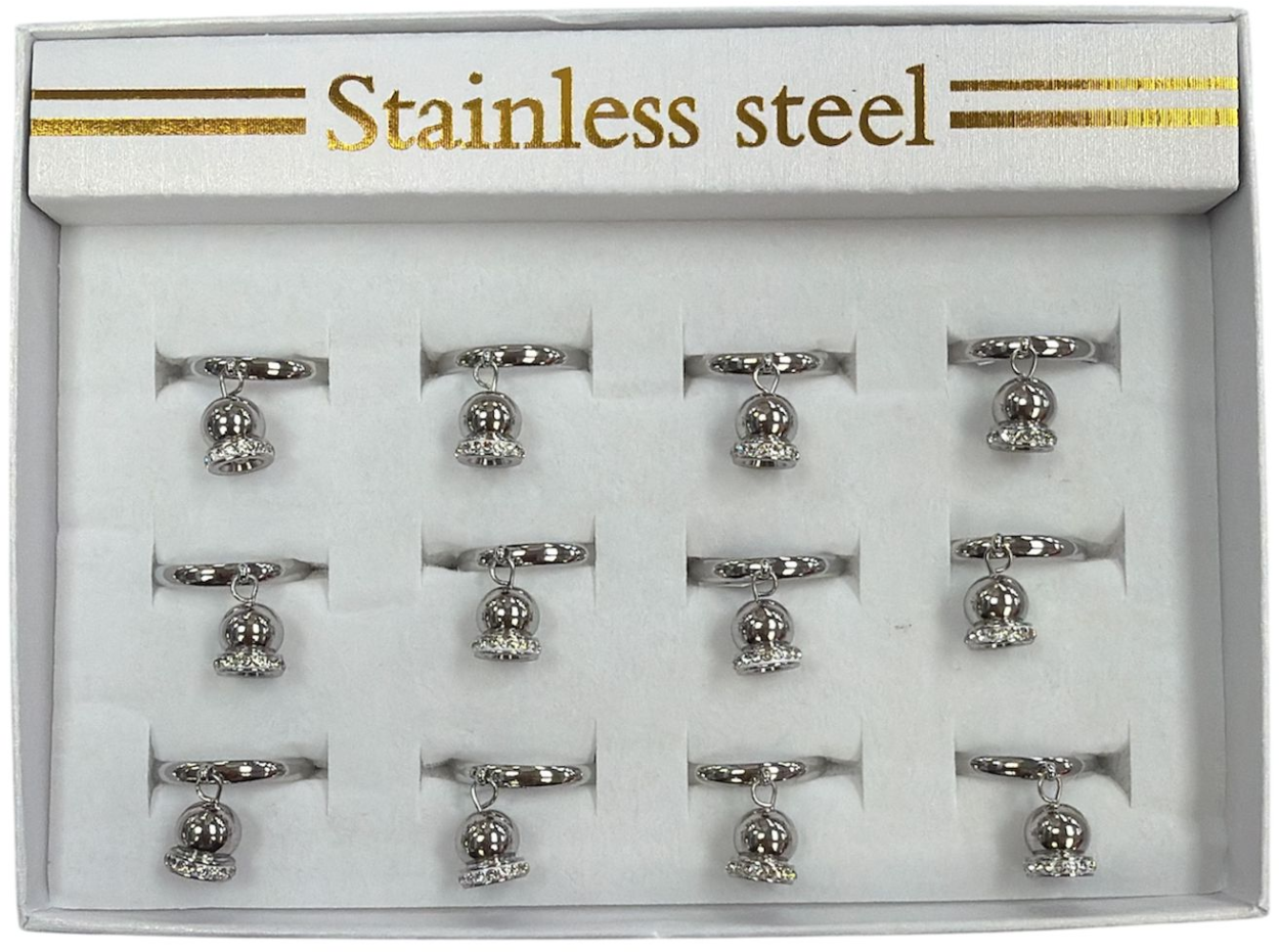 ANELLO REGOLABILE 084A ARGENTO 40576