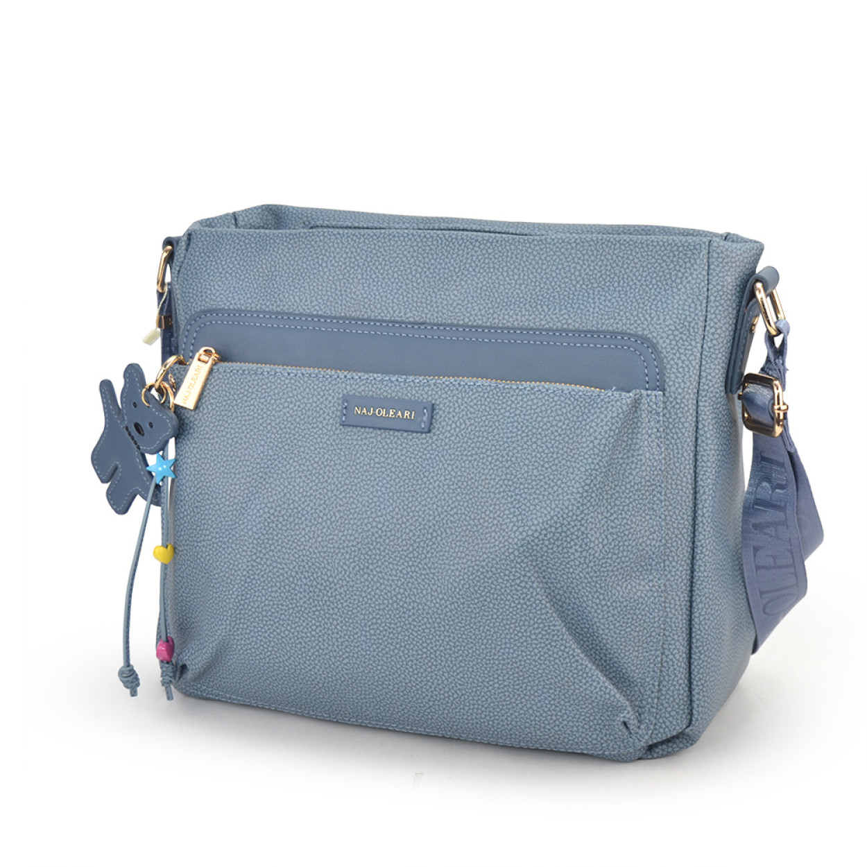 61730/BOBA14 JN BORSA CON TRACOLLA JEANS 30×26×14cm 41233