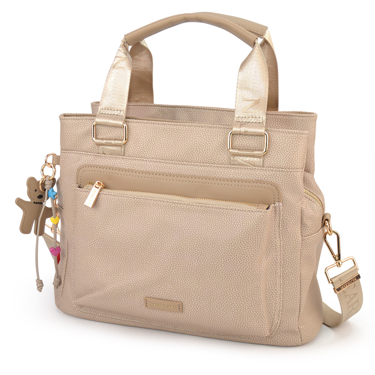 62143/BOBA14 SA SHOPPING SABBIA 36x27x14,5cm 41233