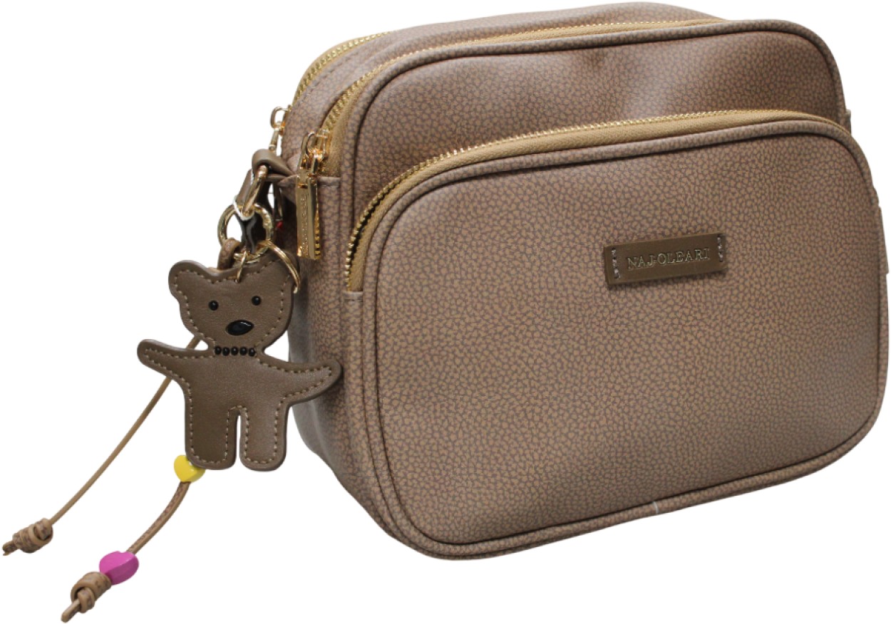 61998/BOBA14 CU REPORT PICCOLA CUOIO 23x18cm 41233