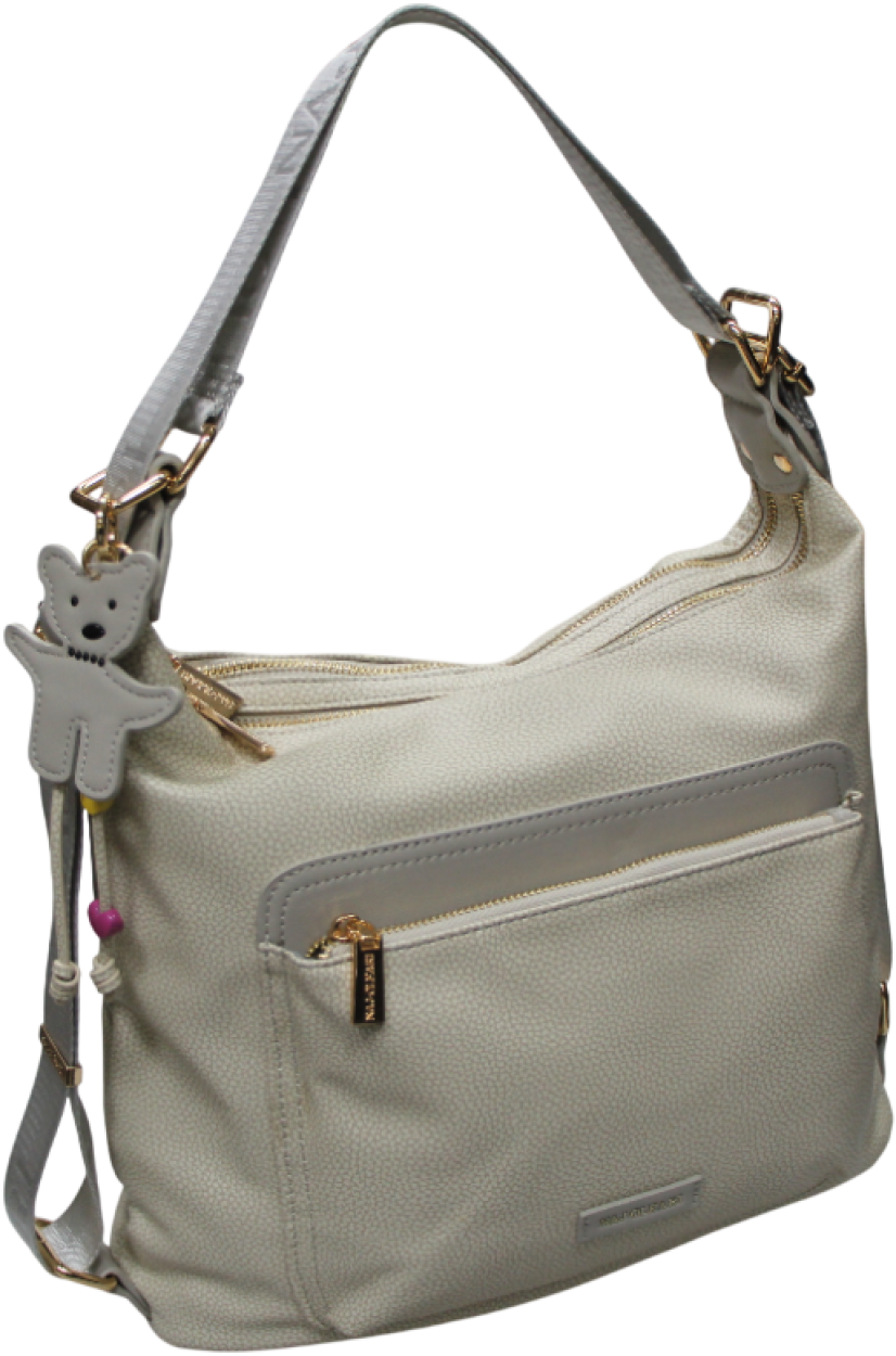 62050/BOBA14 BC SACCA/ZAINO BIANCO 23x24cm 41233