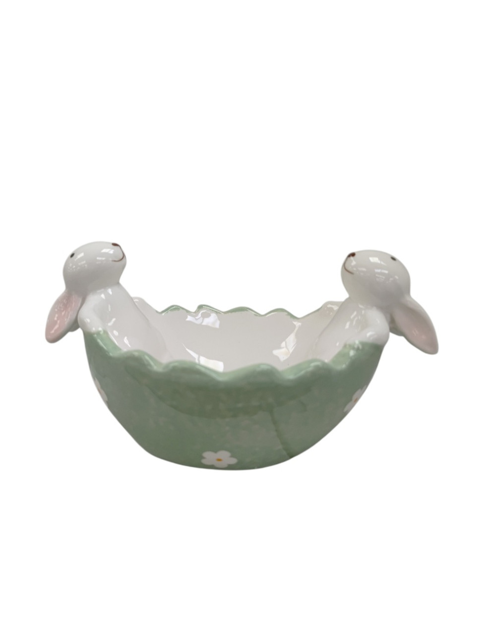 B116 COPPETTA CONIGLIO CERAMICA 16x10cm 55085