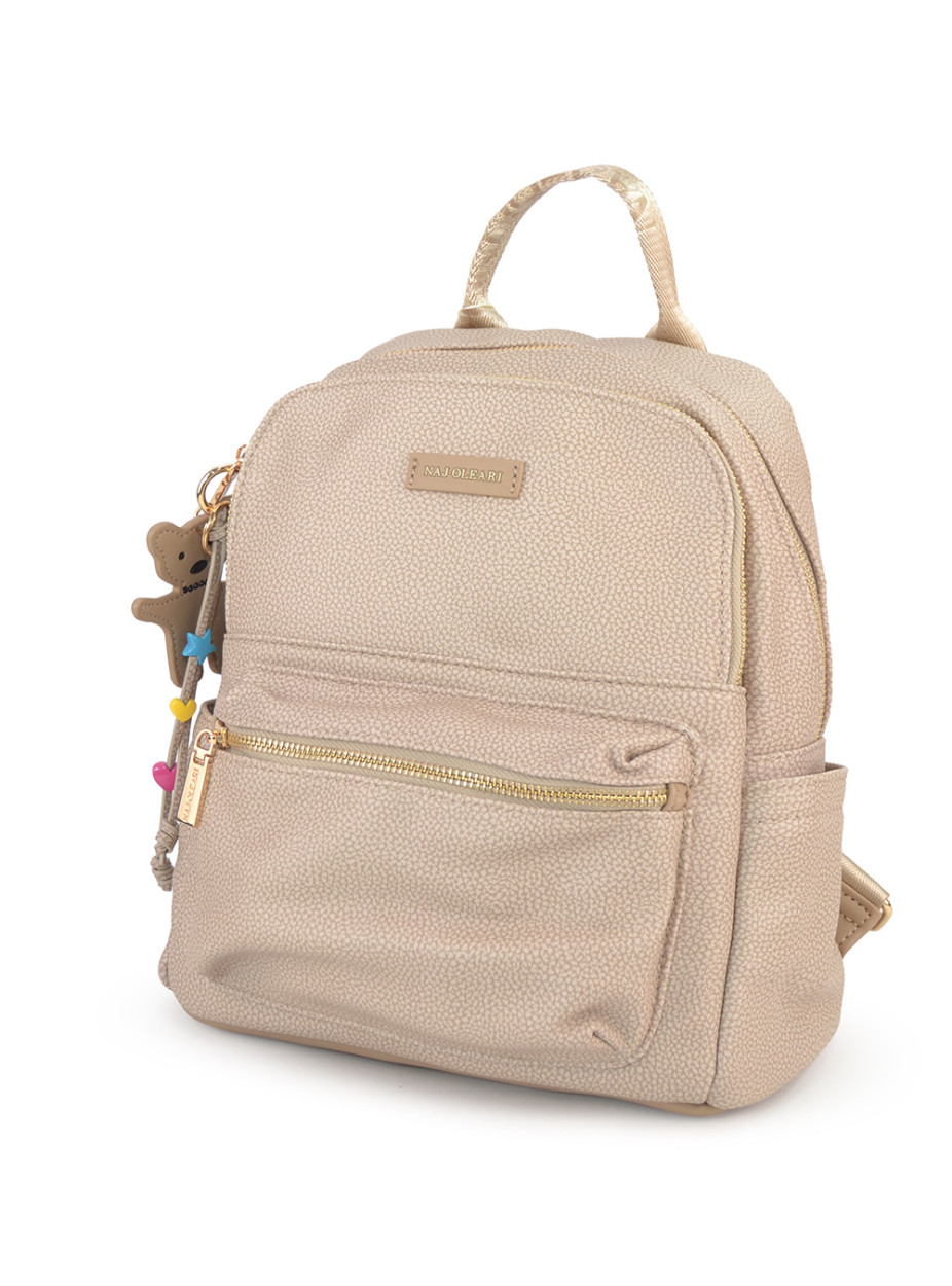 61801/BOBA14 SA ZAINO SABBIA 27x29x14cm 41233