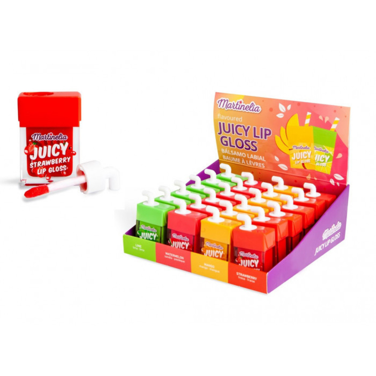 MARTINELIA JUICY LIPGLOSS 60810 52555 (BALSAMO LABBRA FRUTTA)