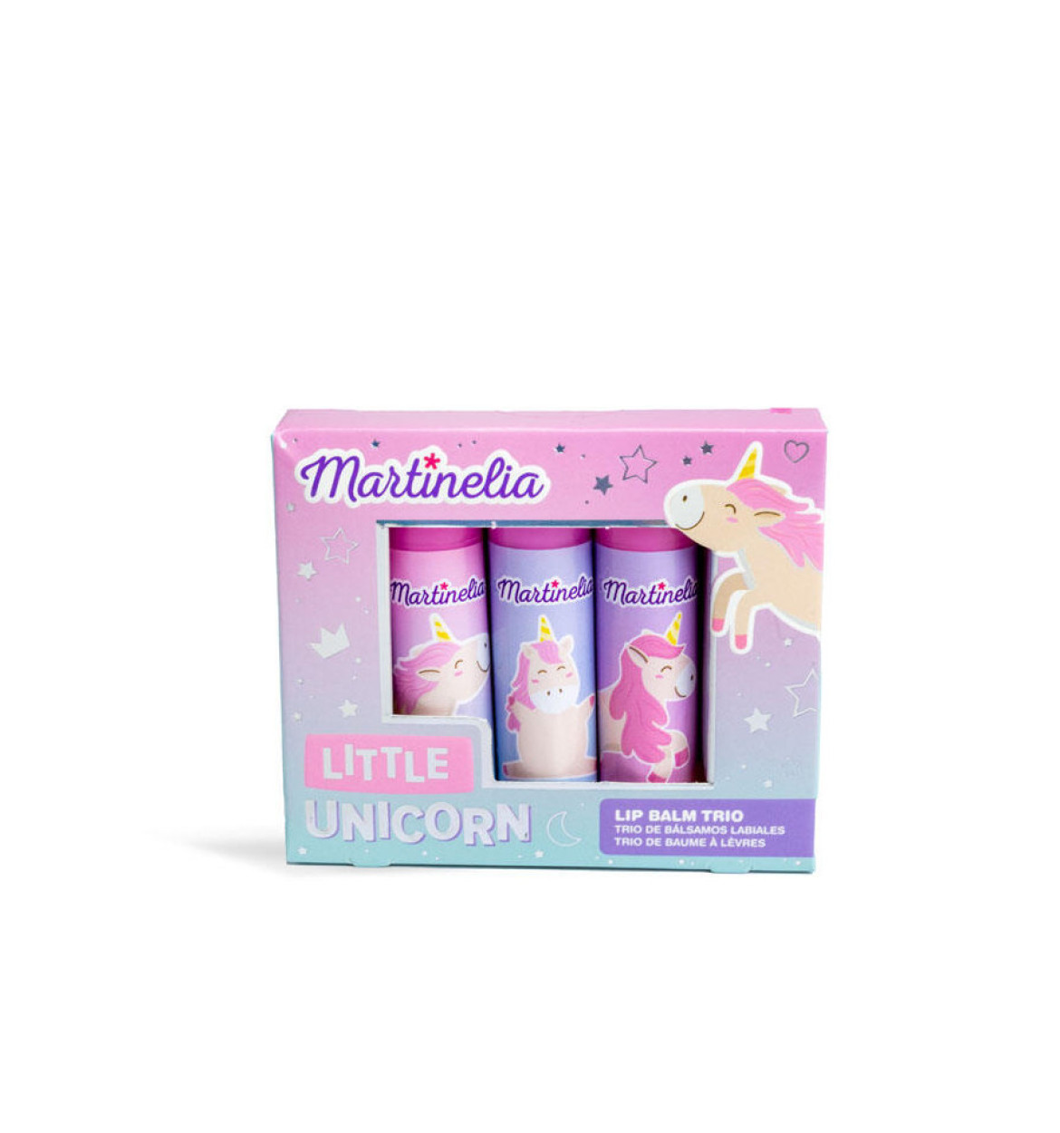 MARTINELIA LITTLE UNICORN LIP BALM TRIO (BALSAMO LABBRA) 12086 52555