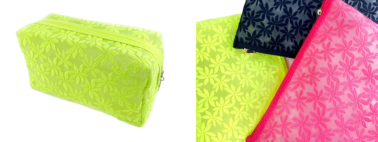 CB0905 BEAUTY LE KIKKE FLOWER GRID SQUARE 24x15x8cm 41414