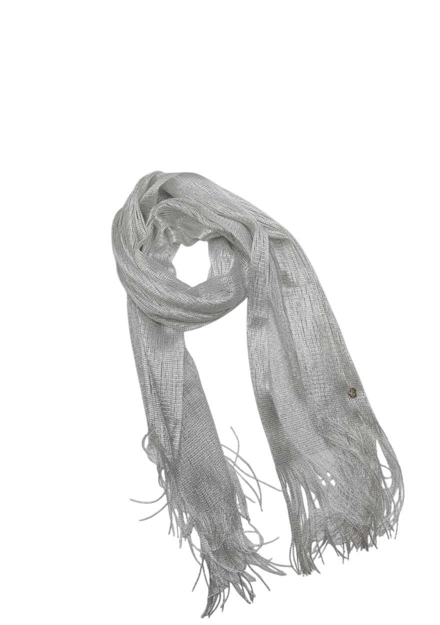 LB26S220-20 SCIARPA LUREX NERO 45x180cm 55392