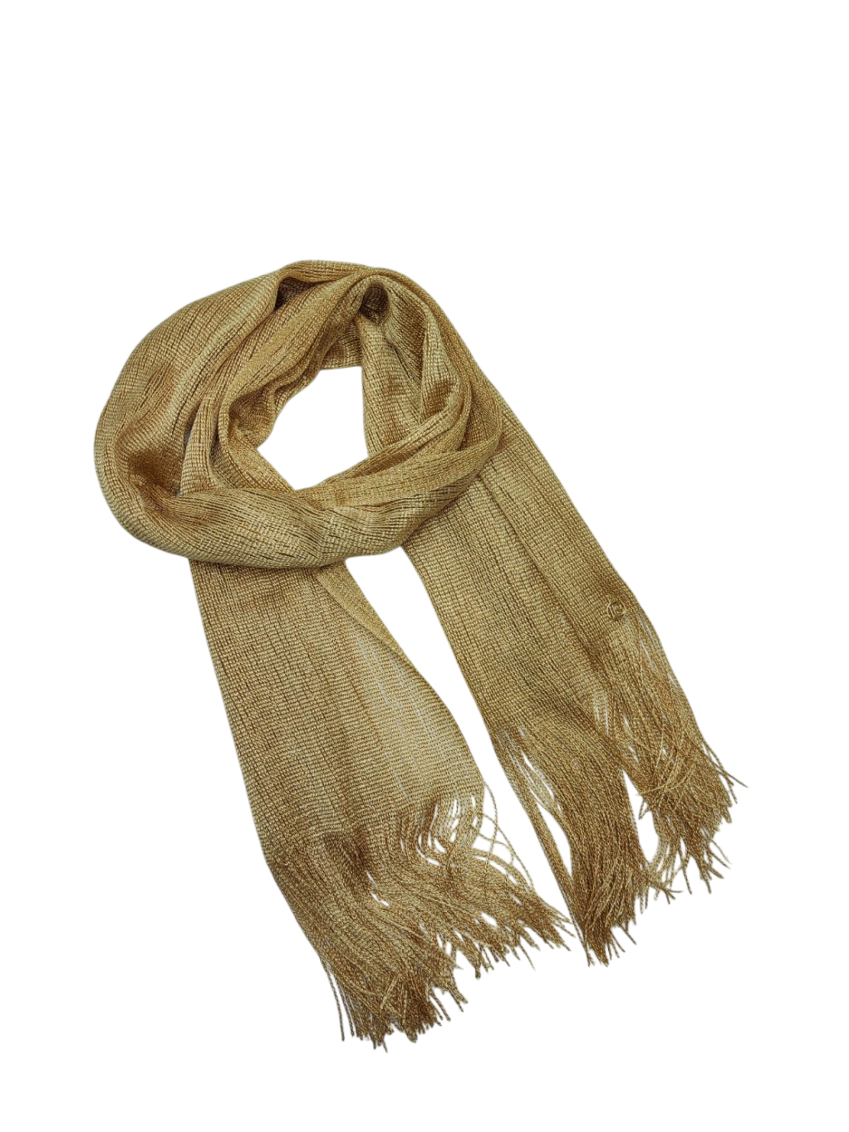 LB26S220-71 SCIARPA LUREX ORO 45x180cm 55392