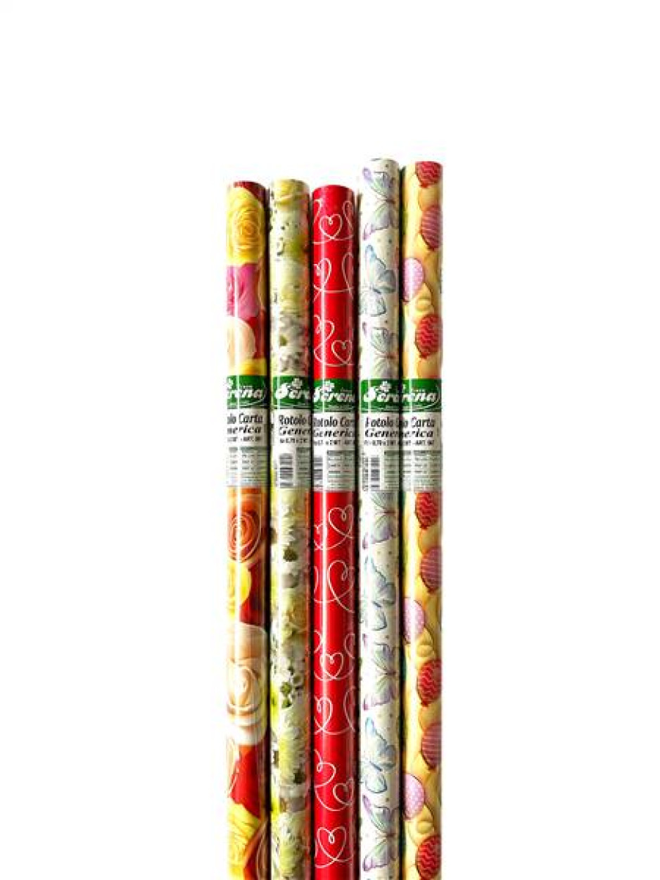 ROTOLO CARTA REGALO GENERICO 70x200cm 067 (ASSORTITI) 41448