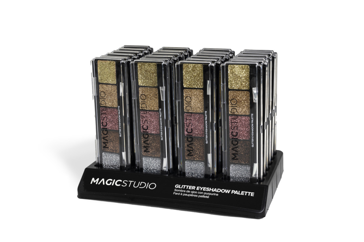 MAGIC STUDIO PALETTE OCCHI 5 COLORI GLITTERATI 68029 52555