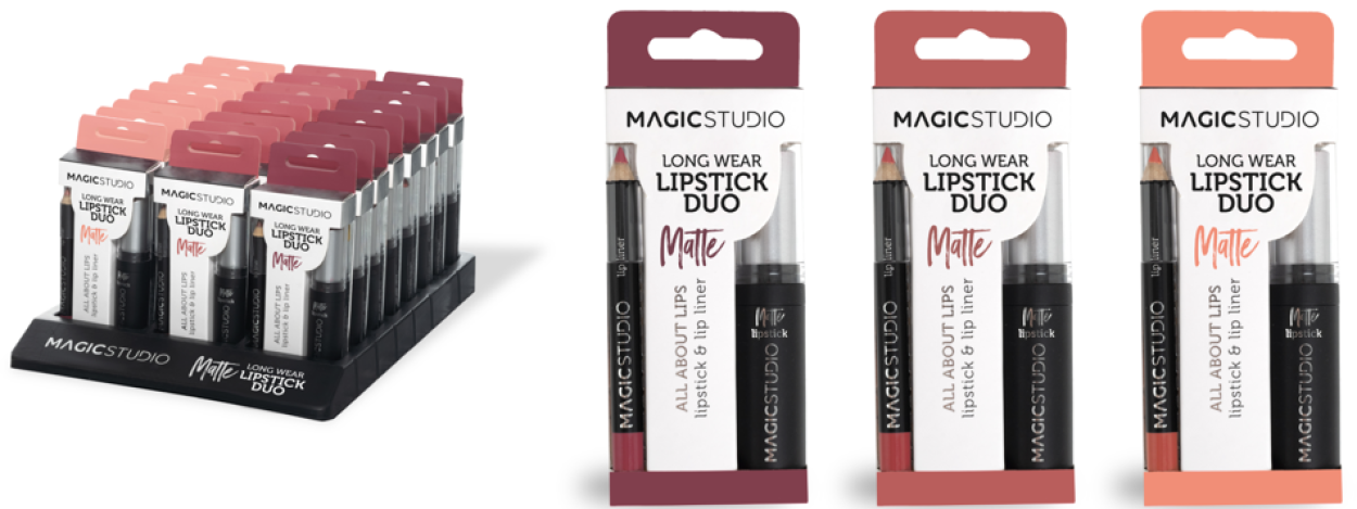 MAGIC STUDIO SET ROSSETTO E MATITA LABBRA 60722 52555