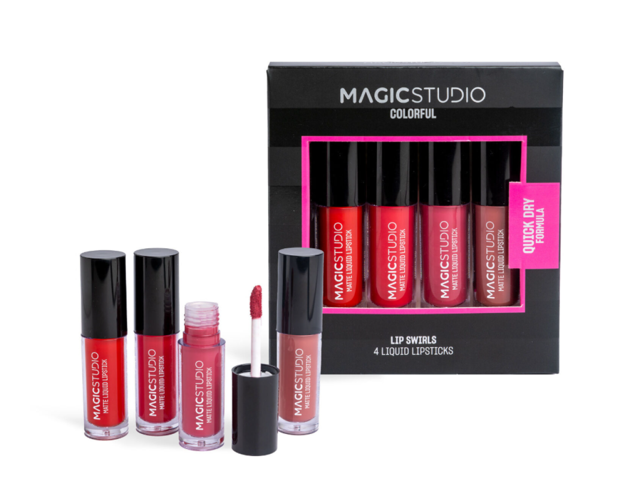 MAGIC STUDIO SET 4 TINTE LABBRA 44254 52555
