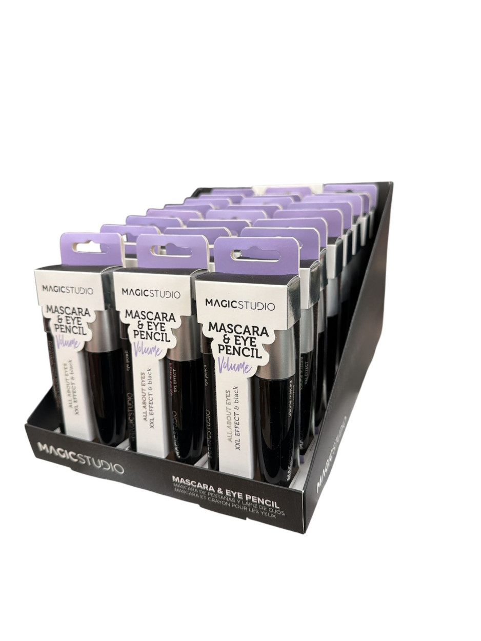 MAGIC STUDIO MASCARA E MATITA NERA OCCHI 60790 52555