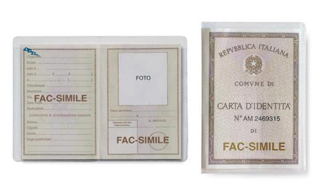 B210KR CARTA IDENTITA' TRASPARENTE 40856