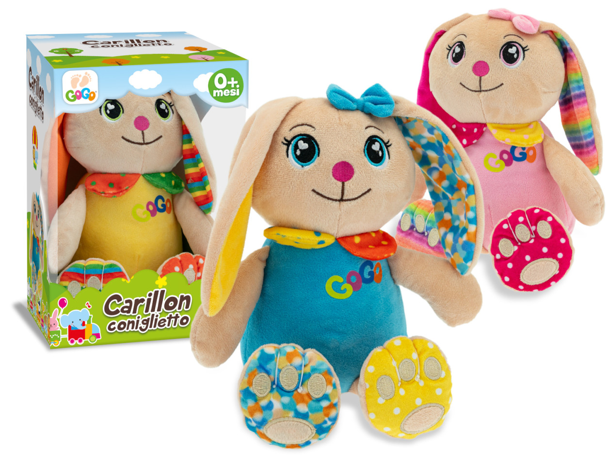 GOGO FIOCCO IL CONIGLIETTO CARILLON 23cm 39330 53126