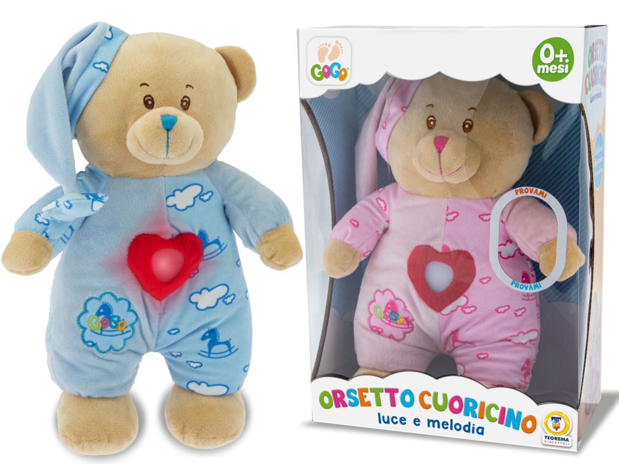 GOGO ORSETTO 35cm LUCE E MELODIA 39392 53126
