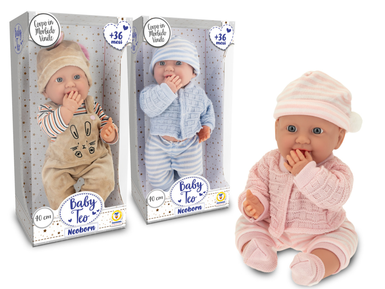 BABY TEO NEOBORN NEONATO 40cm 81036 53126
