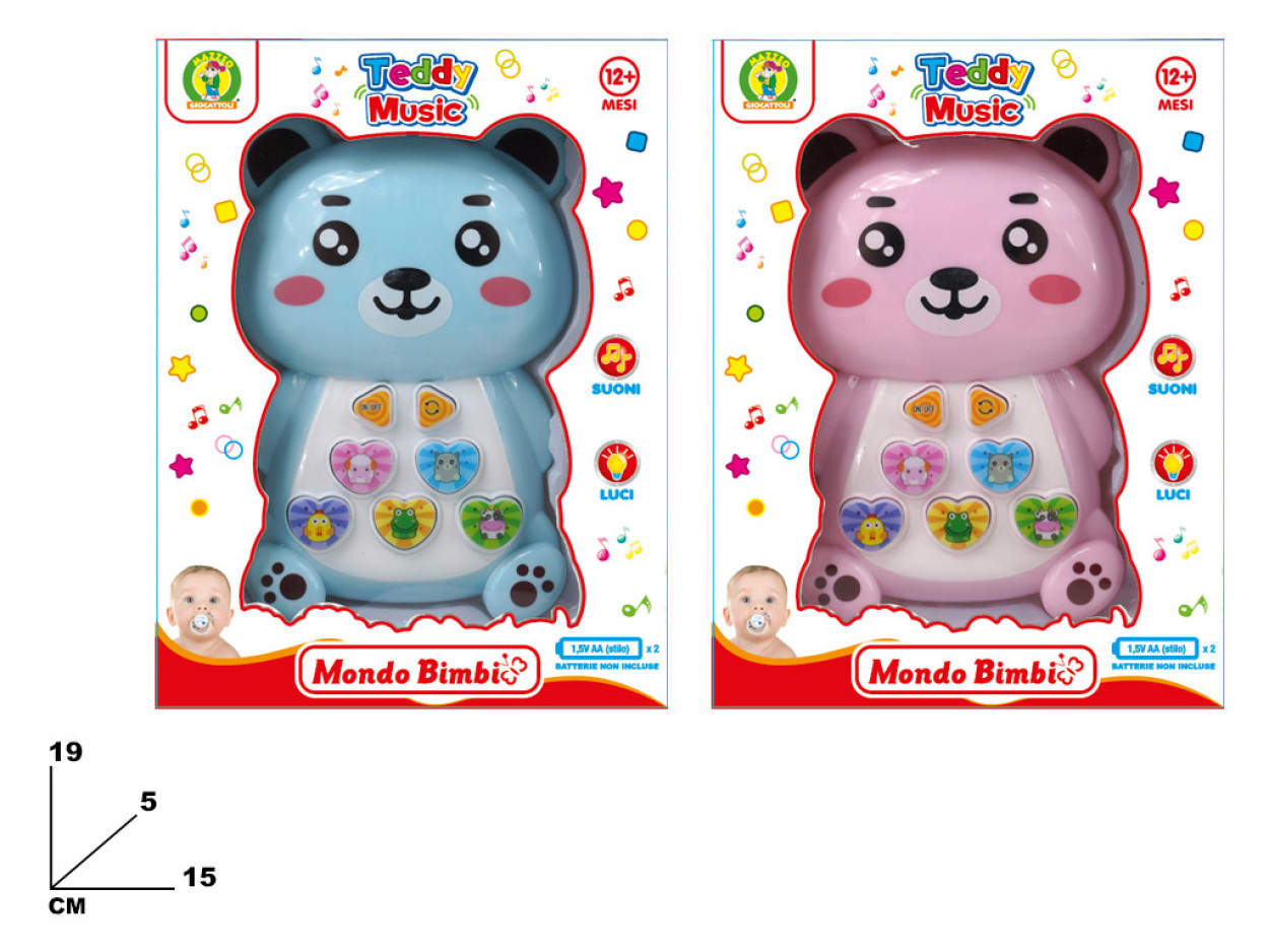 TEDDY MUSIC MONDO BIMBI 168462 41272