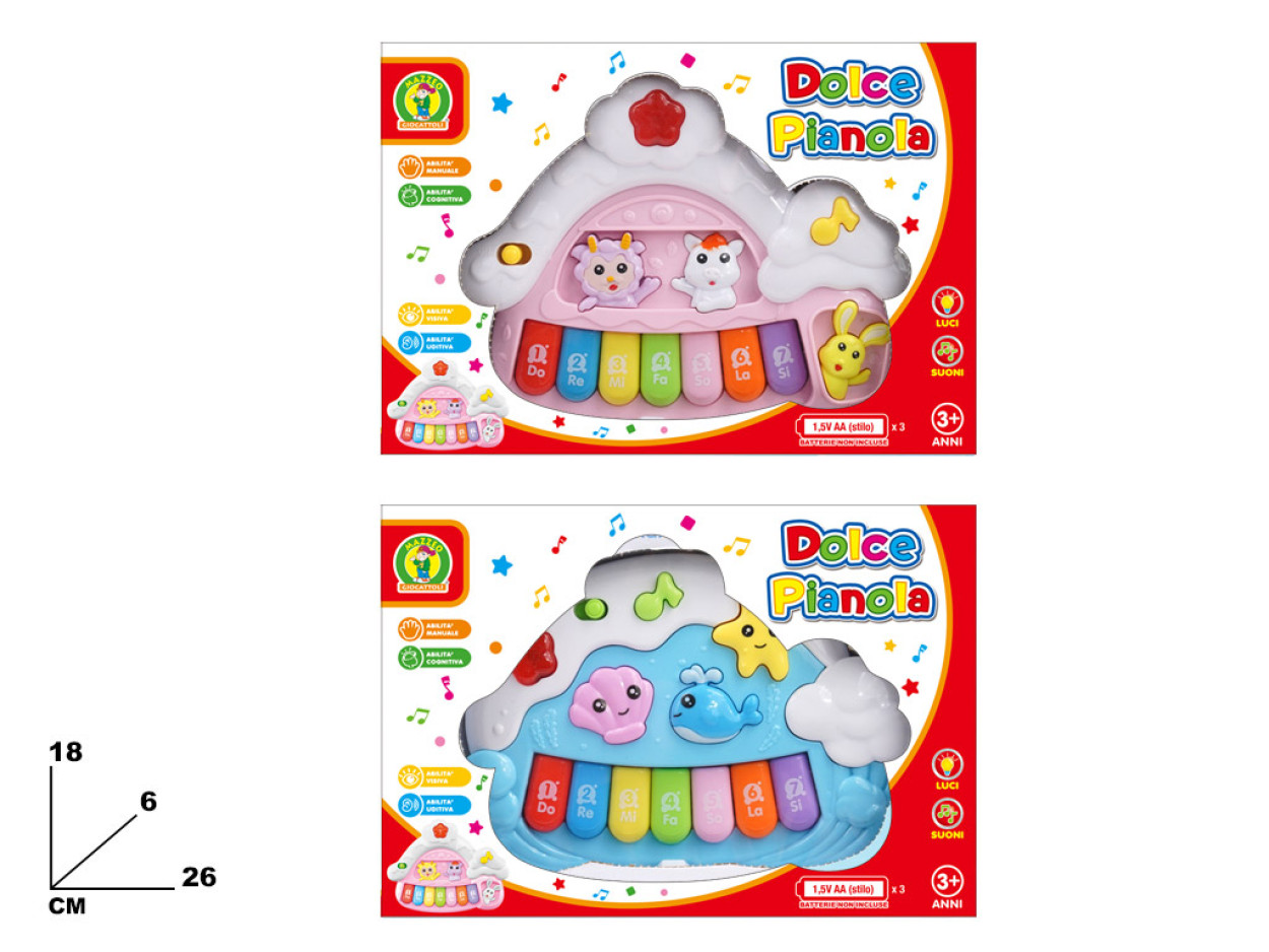 DOLCE PIANOLA MONDO BIMBI 151716 41272