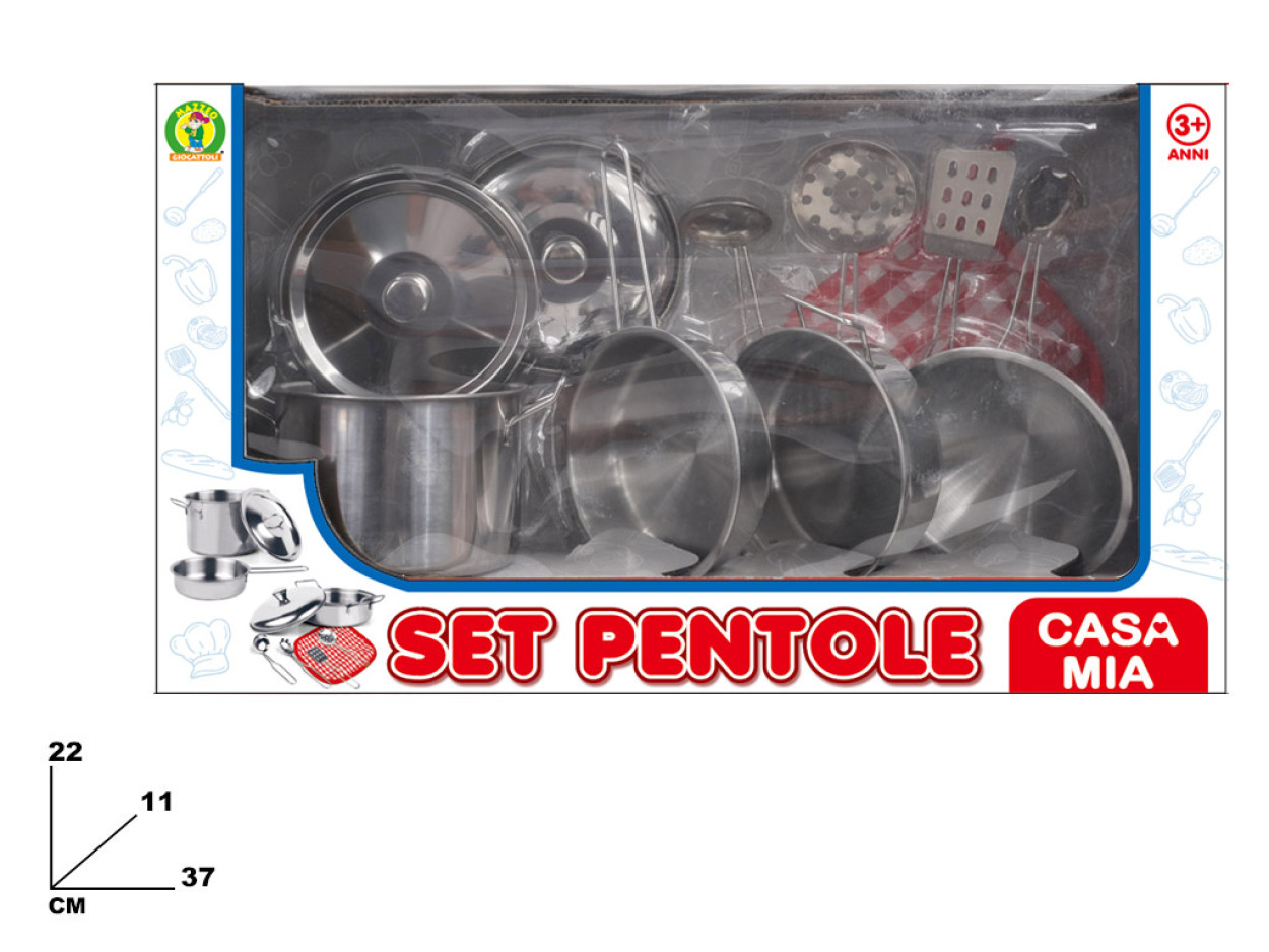 SET PENTOLA METALLO 139752 41272