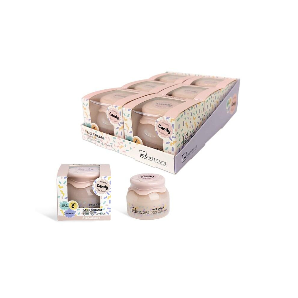 IDC INSTITUTE CANDY FACE CREAM 50ml (CREMA VISO CANDY) 42151 52555