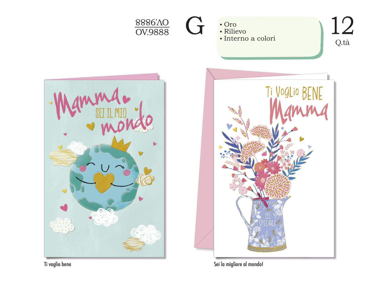 OV9888 BIGLIETTI MAMMA 40631