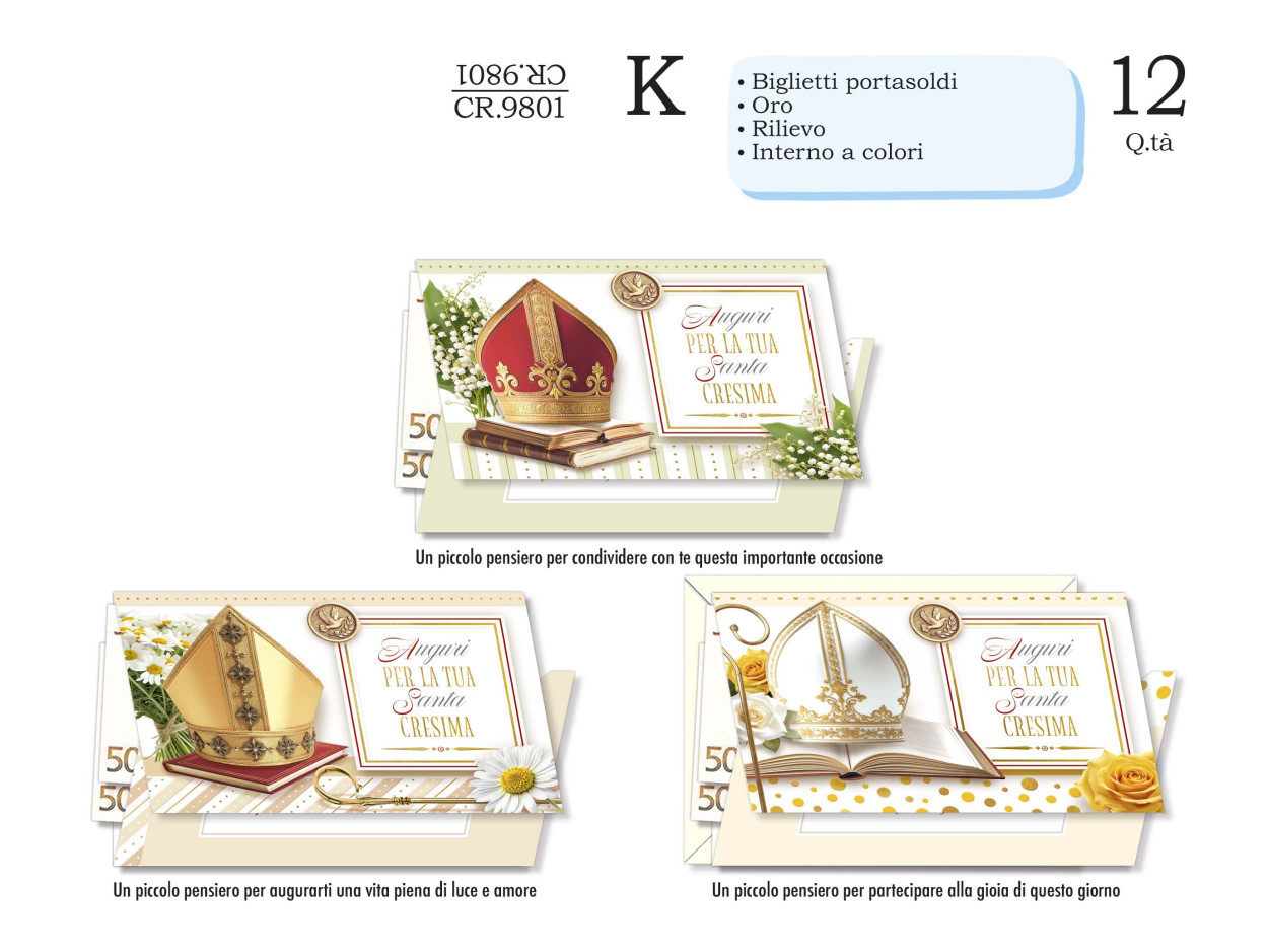 CR9801 PORTASOLDI CRESIMA 40631
