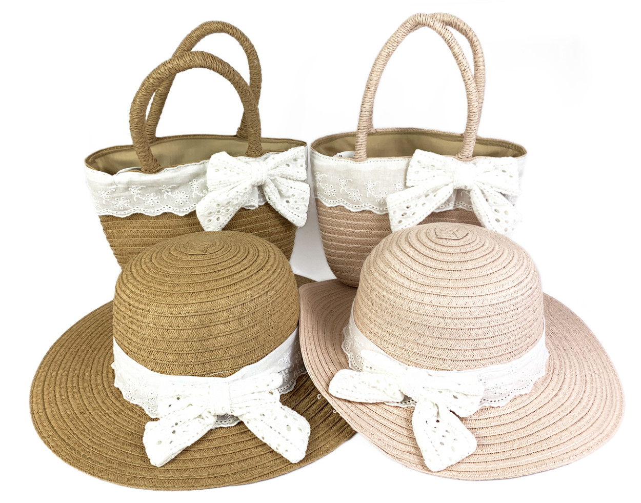 BK10174 SET CAPPELLO+BORSETTA LE KIKKE SANGALLO 41414