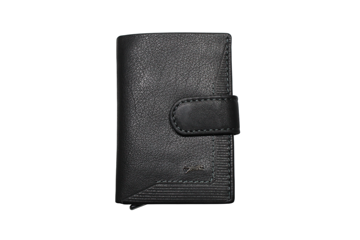 PF827-89/JAG PORTAFOGLIO JAGUAR NERO 10x7cm 40882