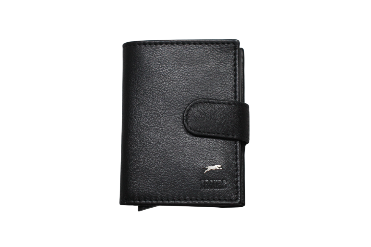 PF701-92/JAG PORTAFOGLIO JAGUAR NERO 10x8cm 40882