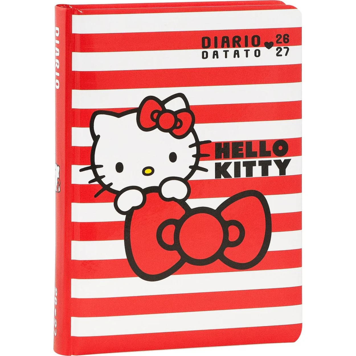 SUPERDIARIO STD DATATO STRIPES HELLO KITTY 76189ST 41349