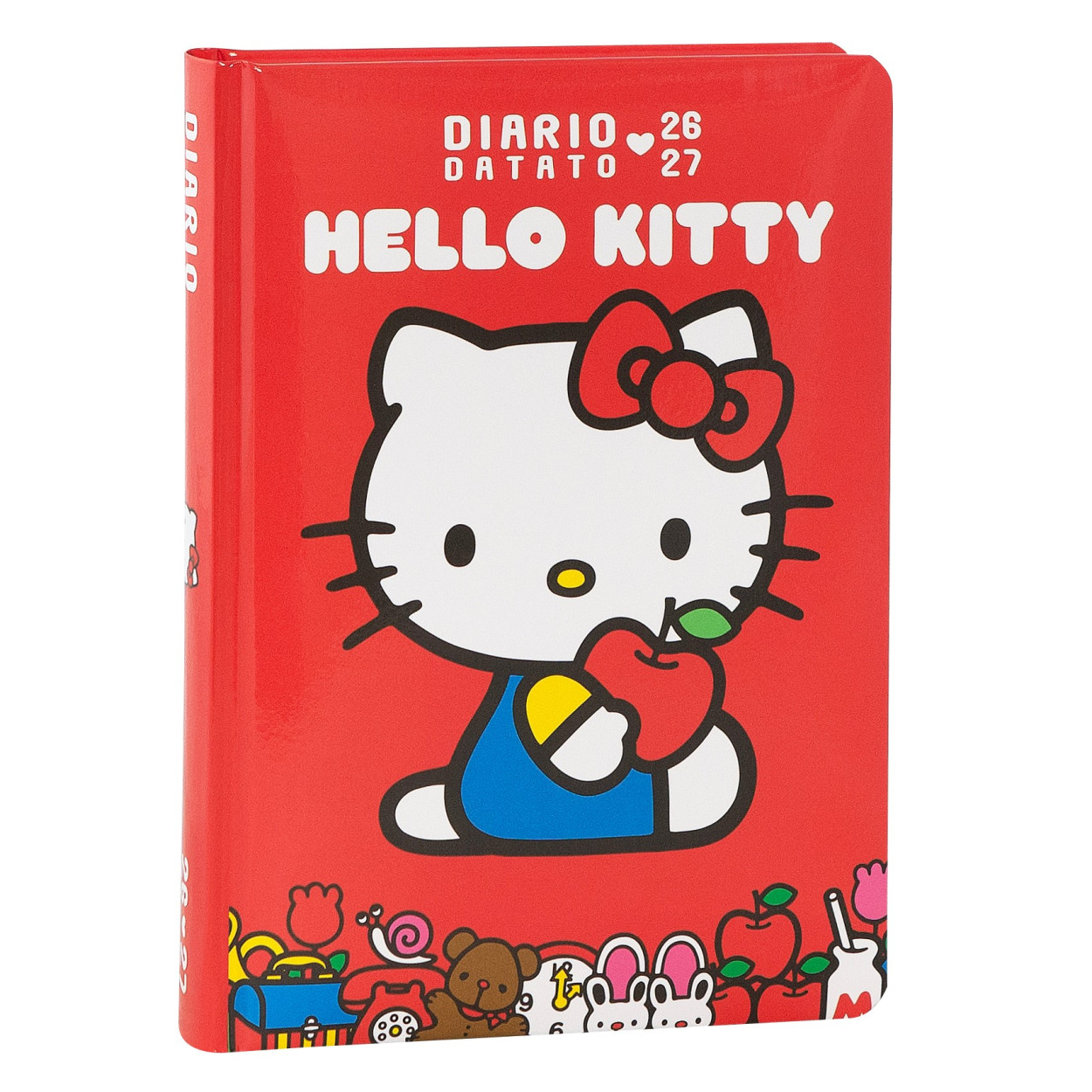 SUPERDIARIO STD DATATO RED HELLO KITTY 76189RD 41349