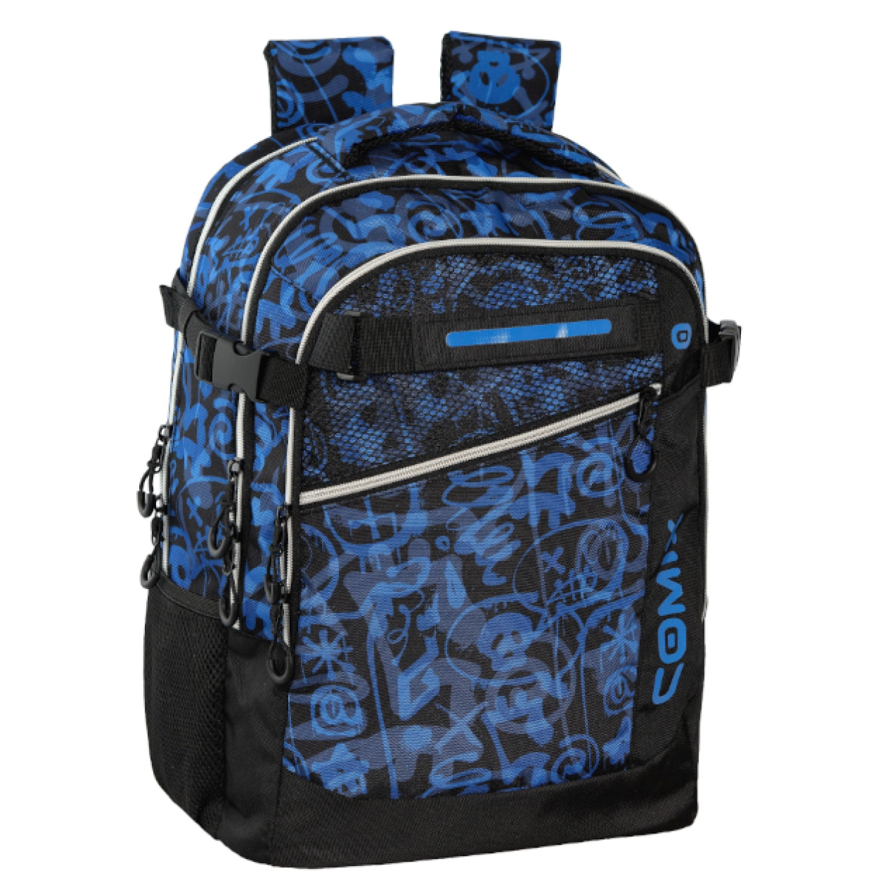 ZAINO SCUOLA ORGANIZZATO COMIX WBS 2.0 STREET 75035ST 41349