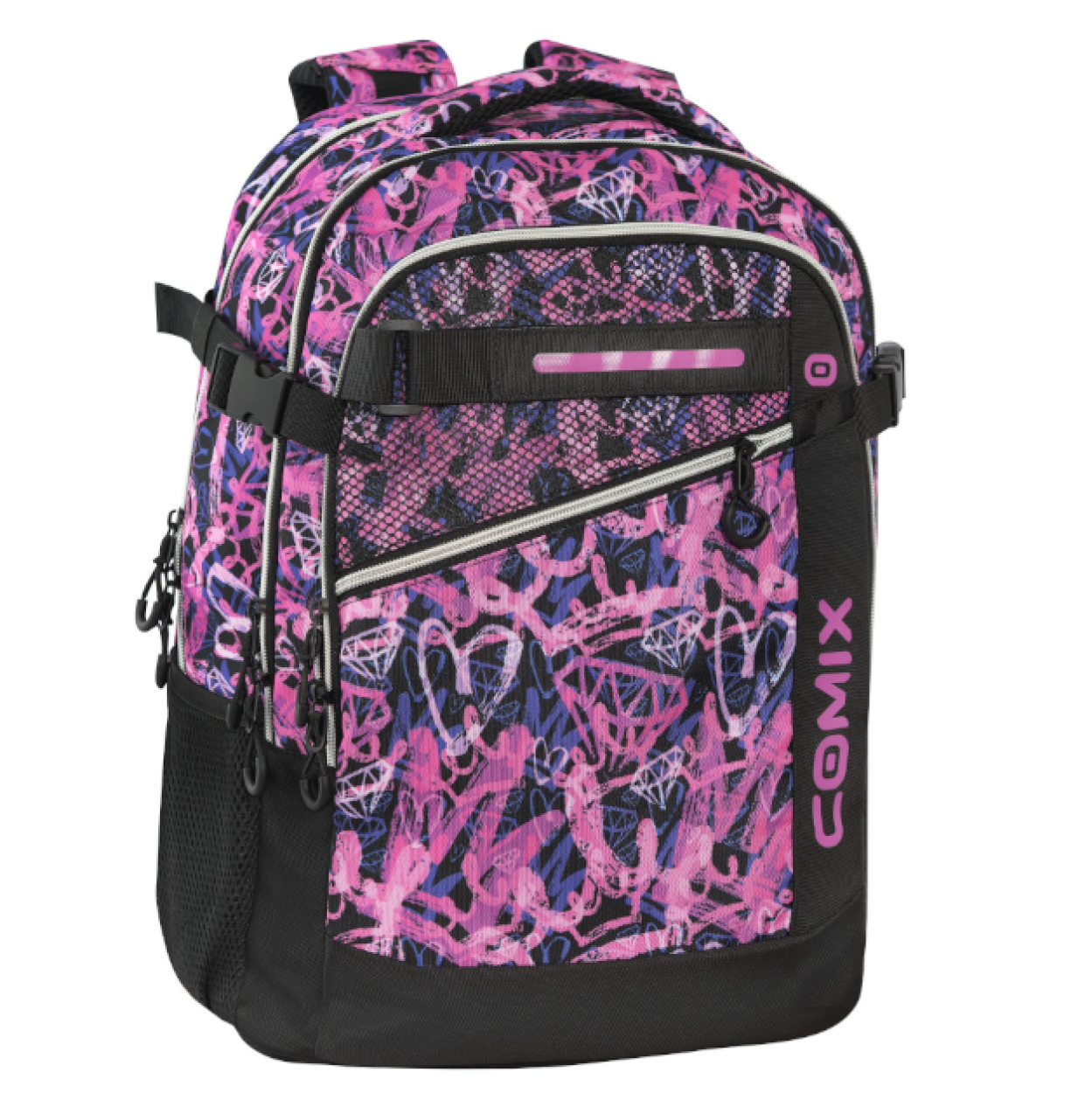 ZAINO SCUOLA ORGANIZZATO COMIX WBS 2.0 PRINCESS 75035PR 41349