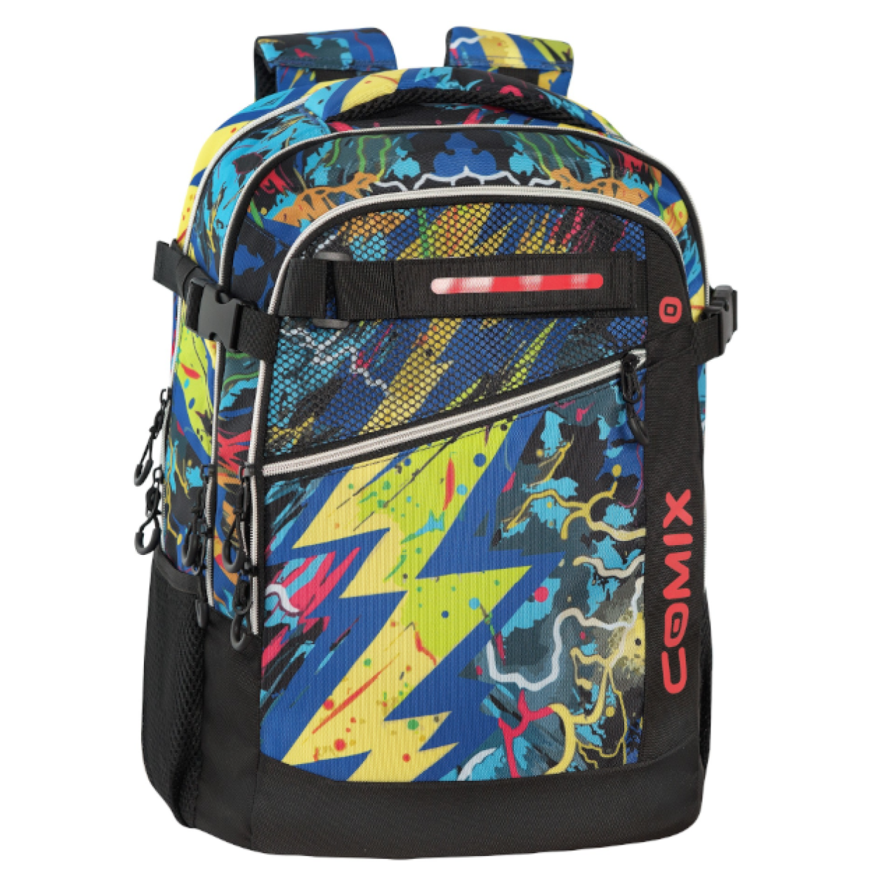 ZAINO SCUOLA ORGANIZZATO COMIX WBS 2.0 THUNDER 75035TH 41349