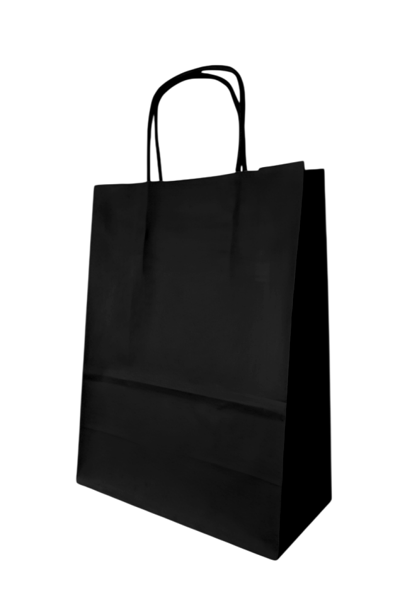 BUSTA 120gr 12x6x15cm NERO 02767 40950