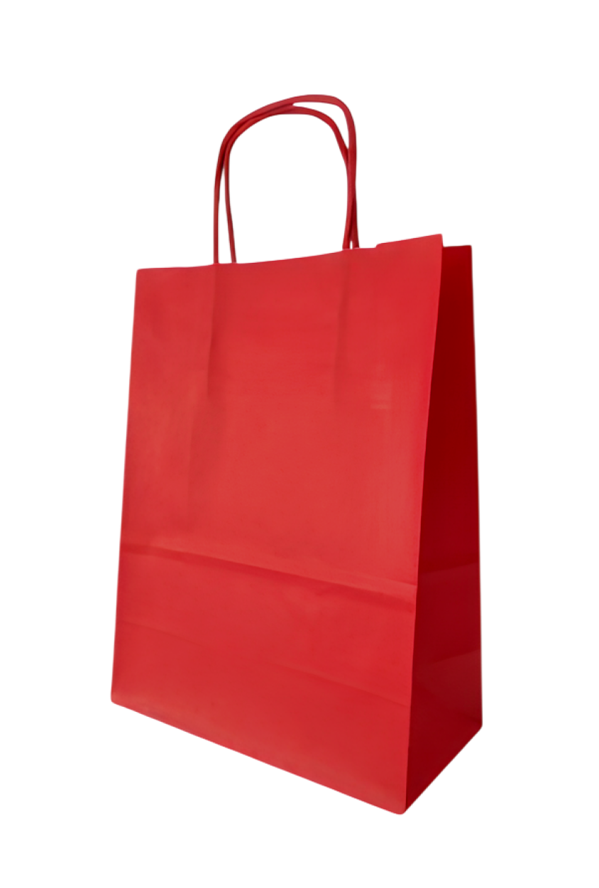 BUSTA 120gr 12x6x15cm ROSSO 02800 40950