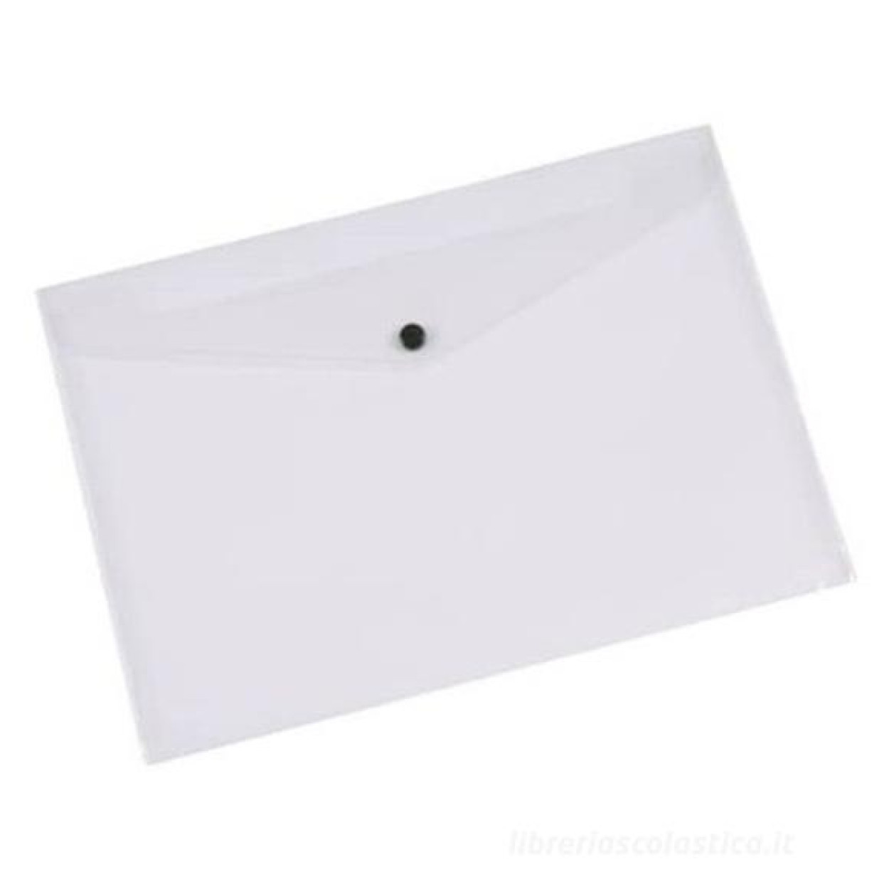 DB802/AS TRASP BUSTE CON BOTTONE A4 COLORE TRASPARENTE NEUTRO 55598