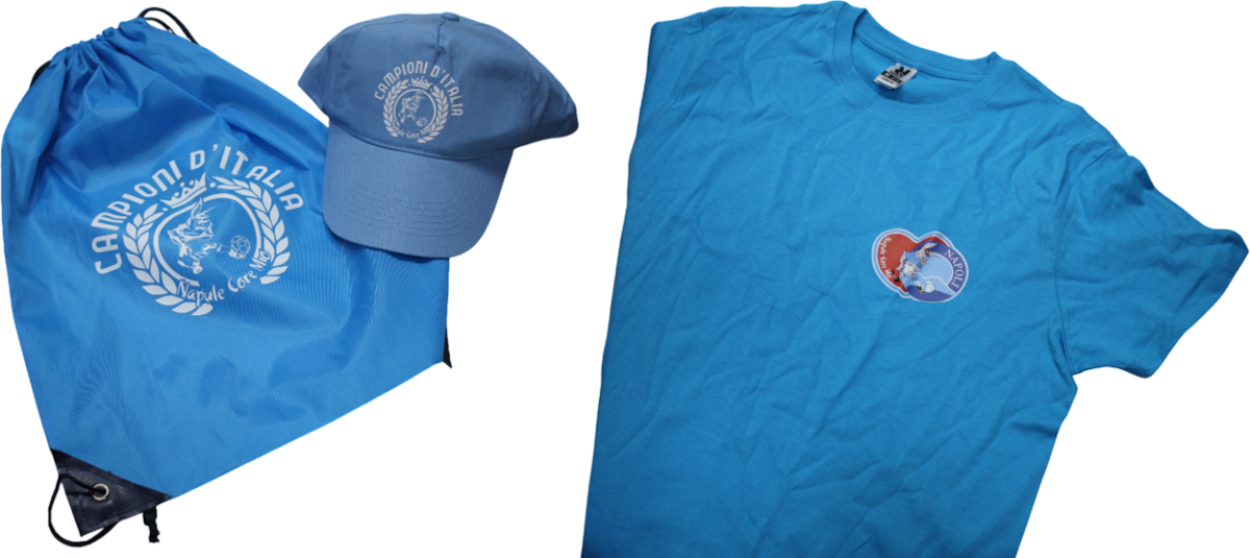 KIT CAPPELLO + SHIRT + ZAINO NAPULE CORE MIO 40948