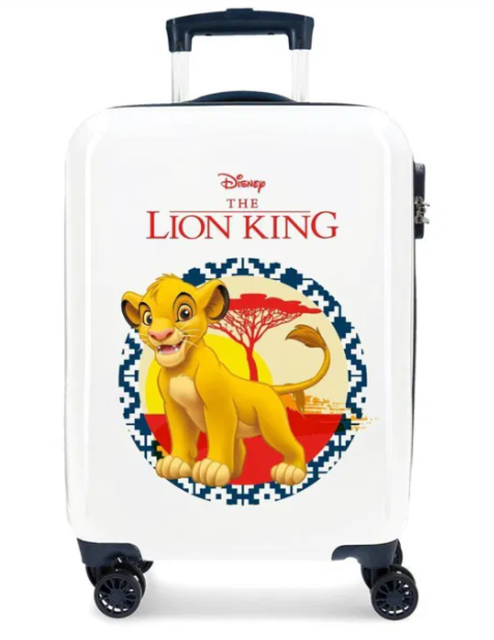 ABS VALIGIA 55cm 4R THE LION KING BLU DISNEY 2448762 40842