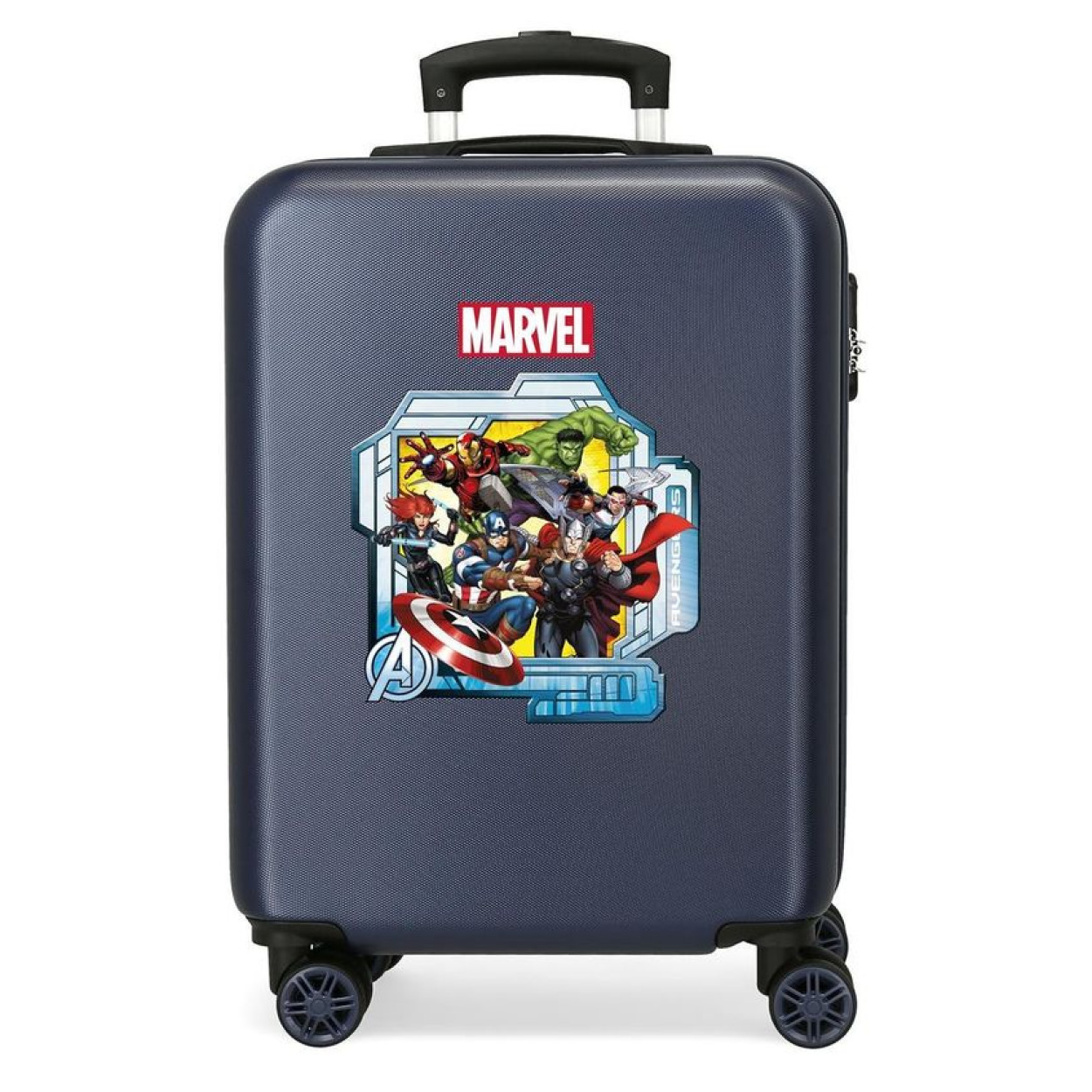 TROLLEY ABS 55cm 4R PORTAL AVENGERS MARINO MARVEL 2471167 40842