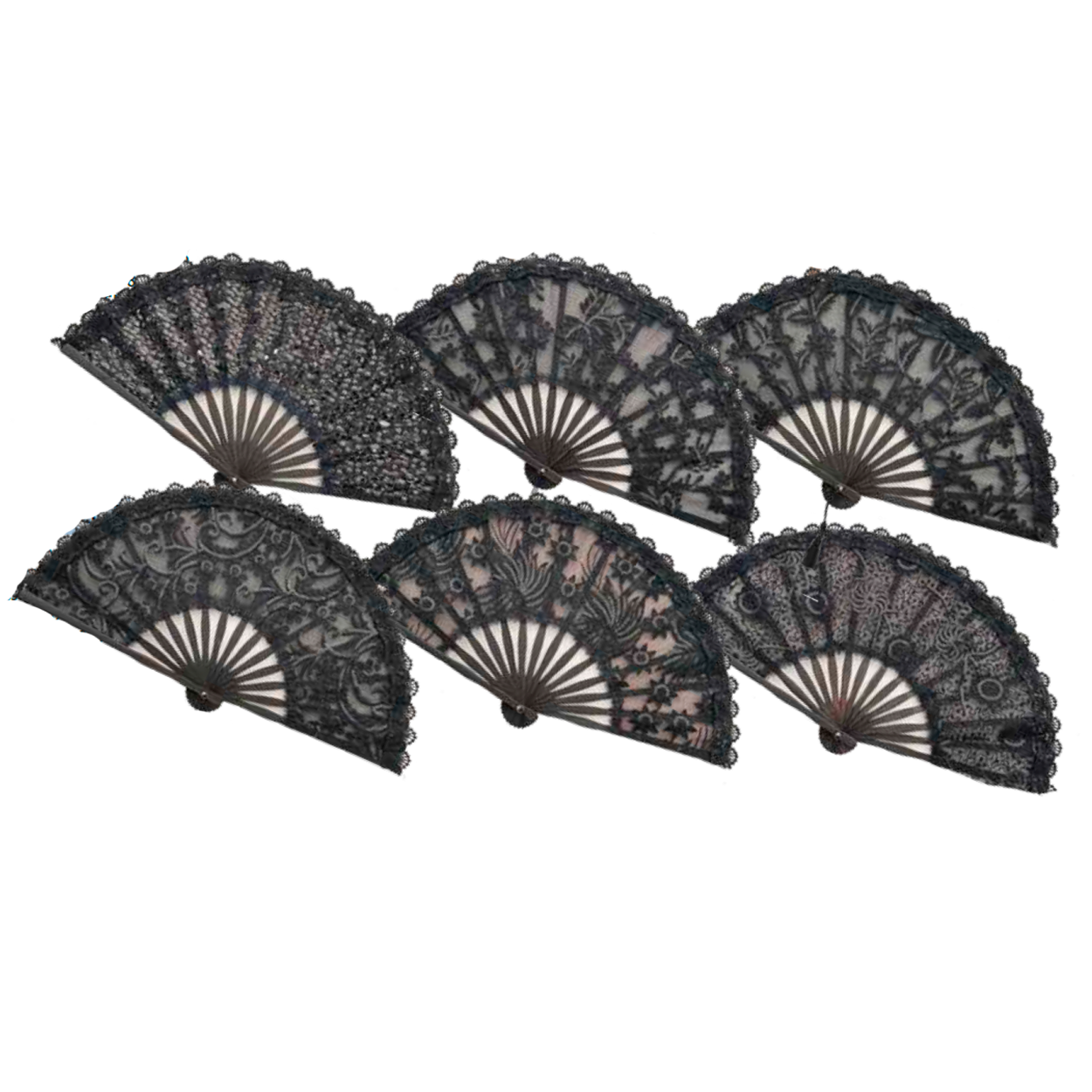 VENTAGLIO PIZZO 2 NERO 40043
