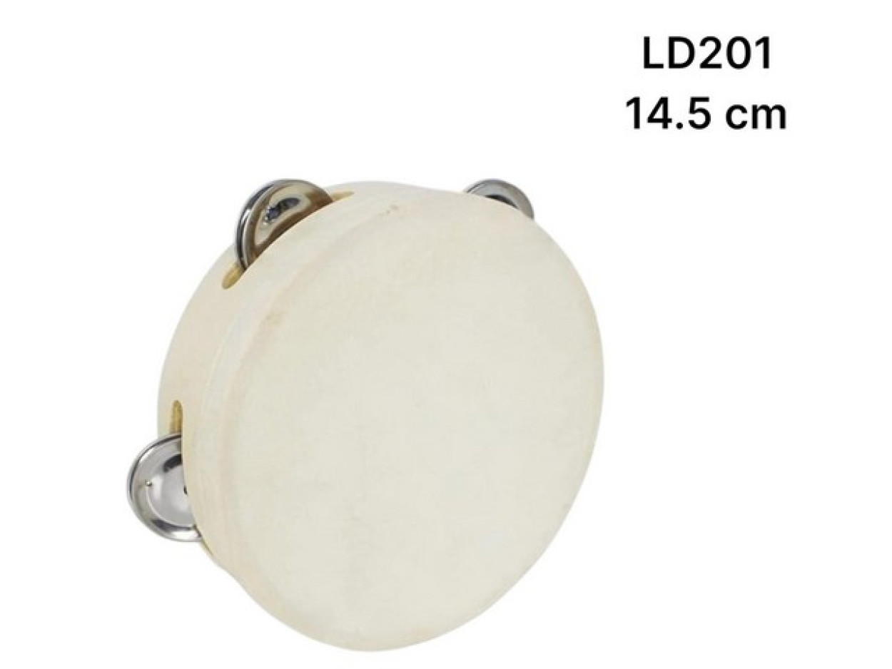 LD201 TAMBURELLA LEGNO 14,5cm 55085