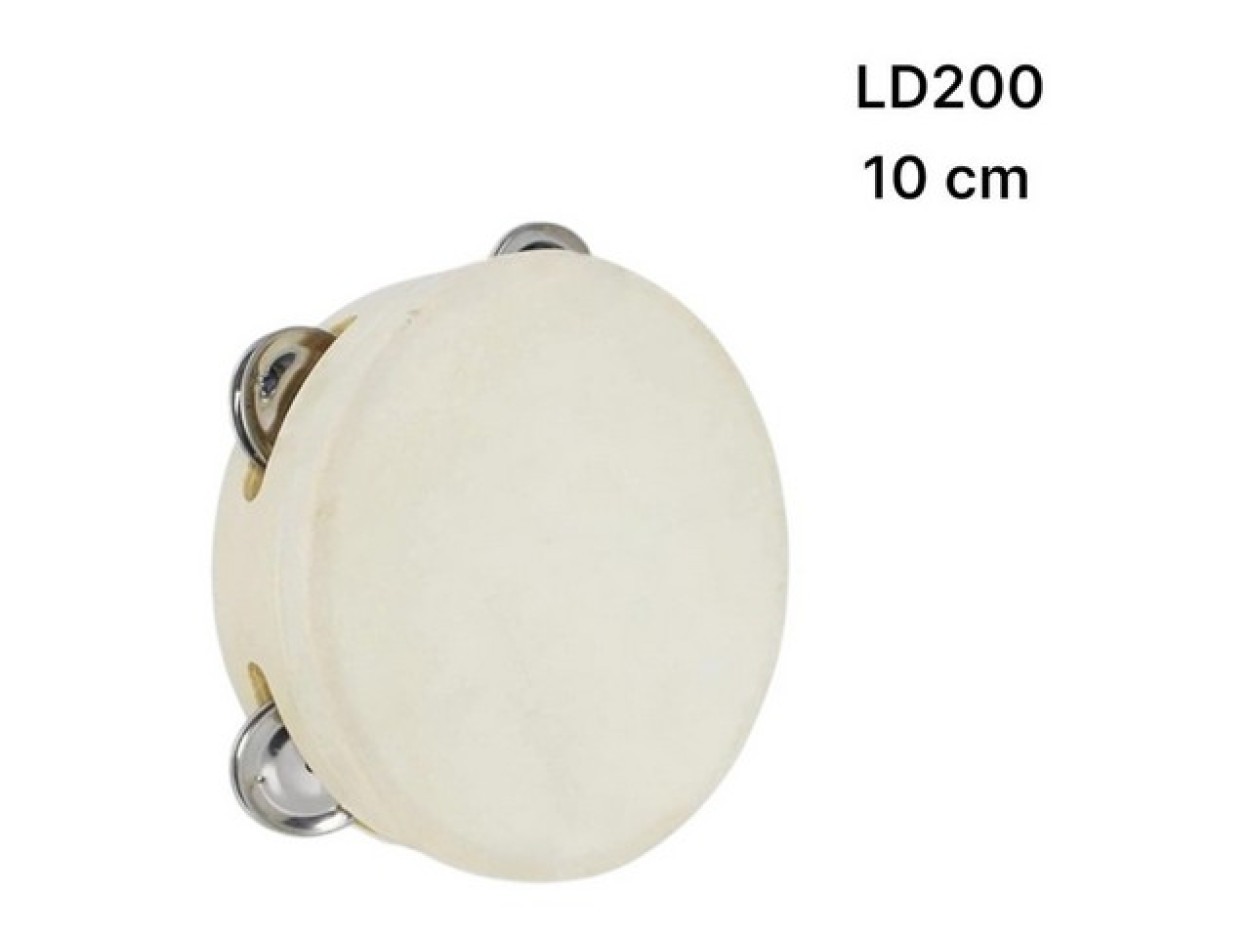LD200 TAMBURELLA LEGNO 10cm 55085