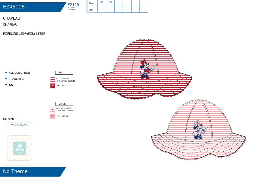 EZ45006 CHAPEAU F 40892