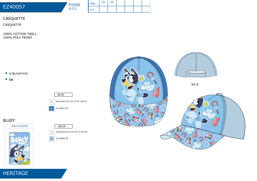 EZ40057 CASQUETTE M 40892
