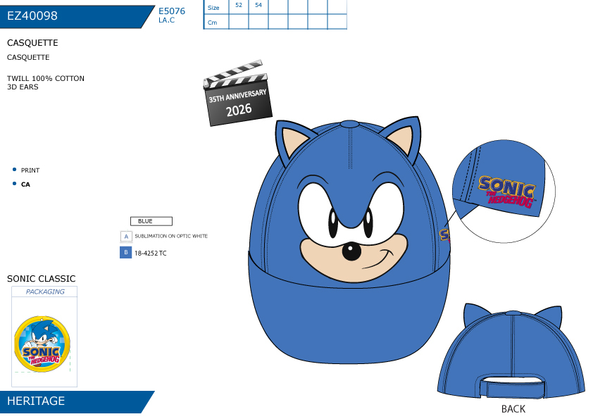 EZ40098 CASQUETTE M 40892