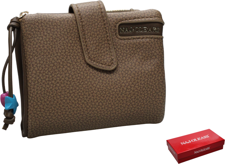 2530/BOBA14 CU PORTAFOGLIO DONNA CUOIO 12x9cm 41233